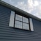 Ekena Millwork Rustic Two Board Joined Board-n-Batten Rough Sawn Faux Wood Shutters w/No Batten, 11W x 78H, PR SHUBJN11X78RSPR - alternate 2